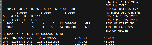 C code implementation of robust estimation in rtklib's pntpos function (standard single point positioning spp)