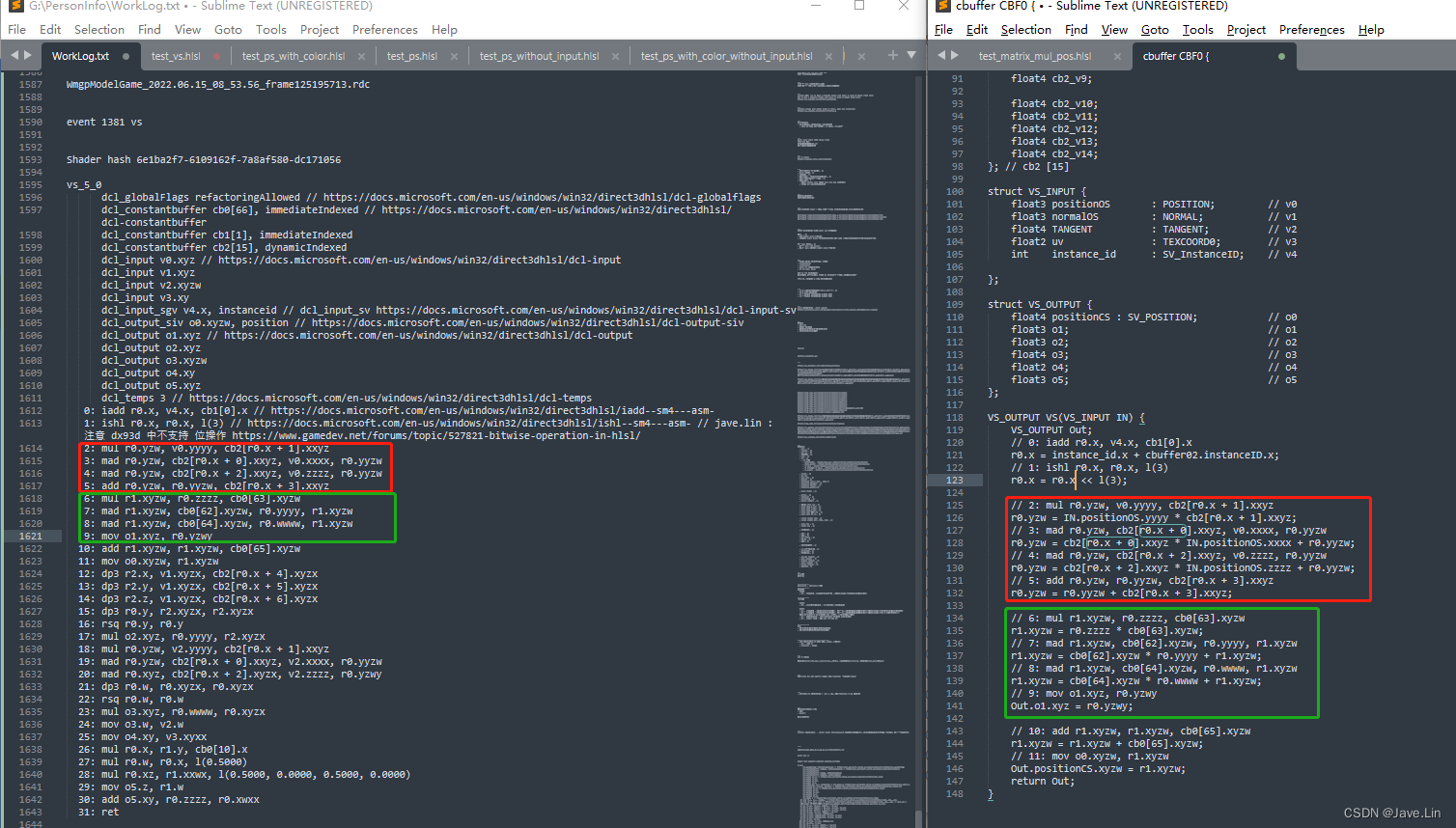 Row and column differences in matrix construction of DX HLSL and GL glsl