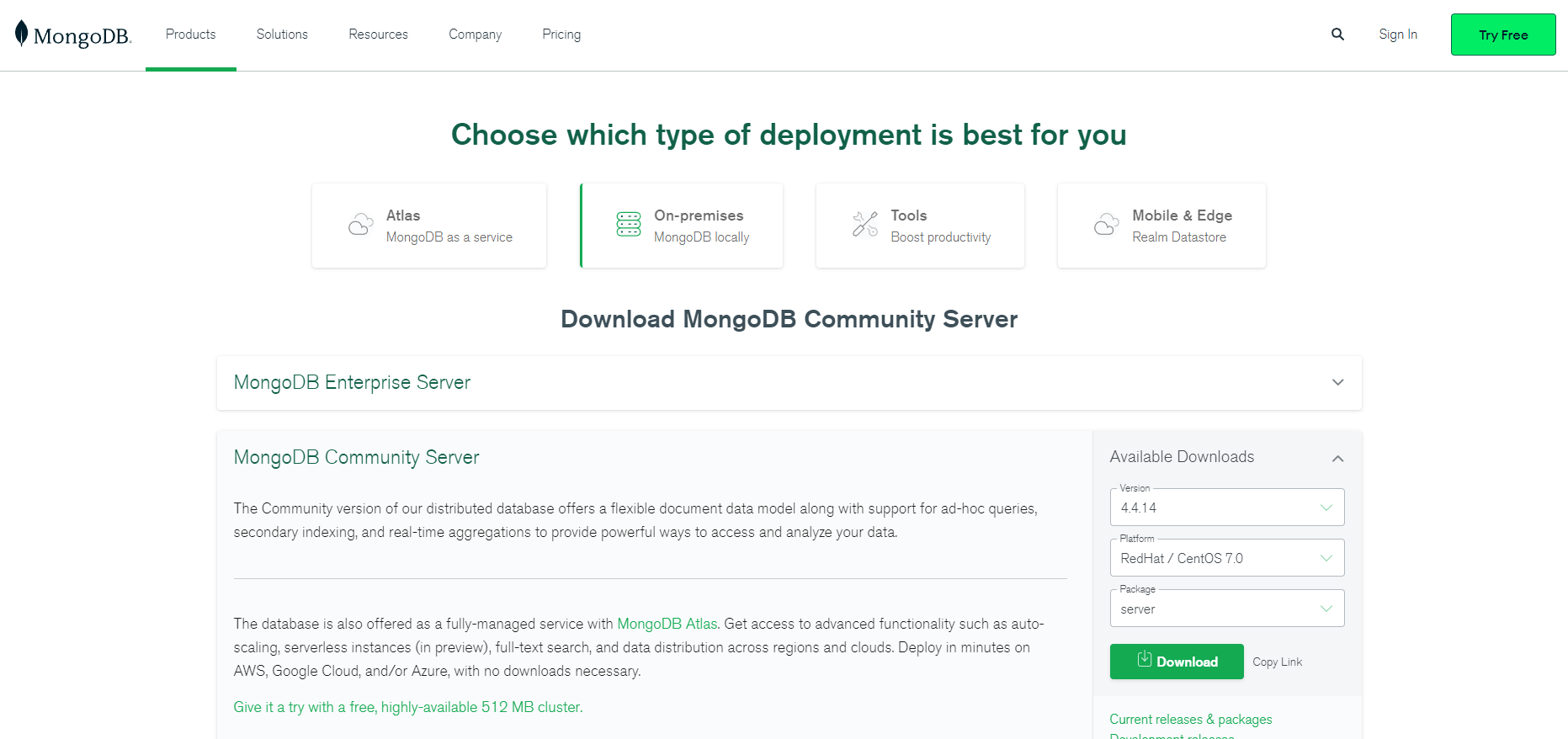 The most complete deployment of mongodb in history