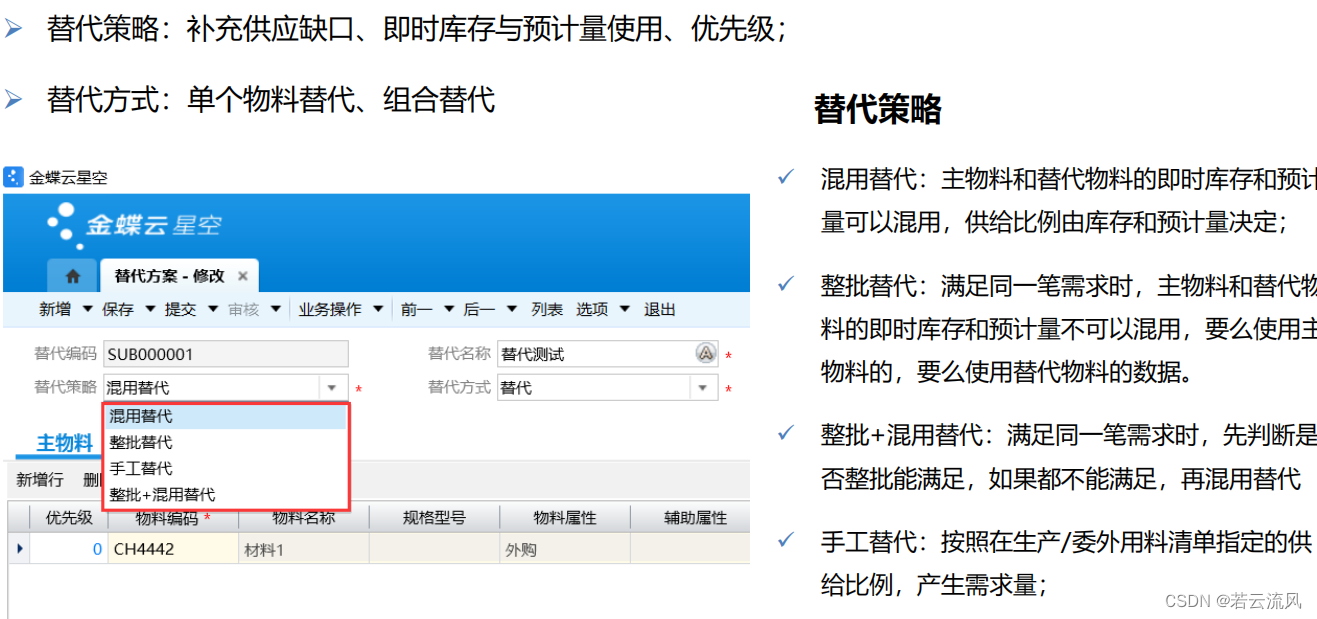 ERP编制物料清单 金蝶