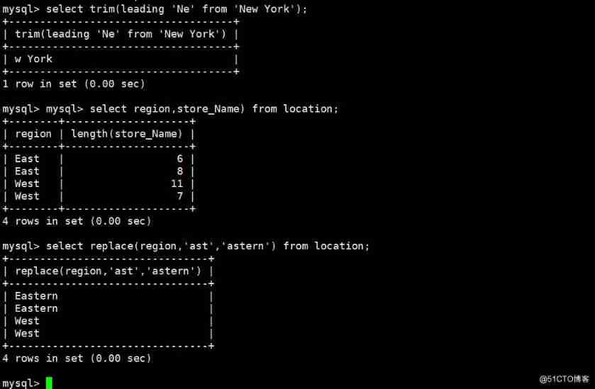 mysql senior SQL sentence （1）_select Advanced statement of _13