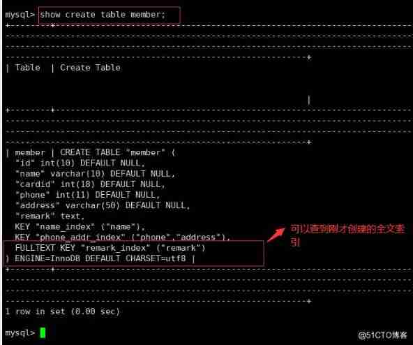 MYSQL Database index _ Field _13