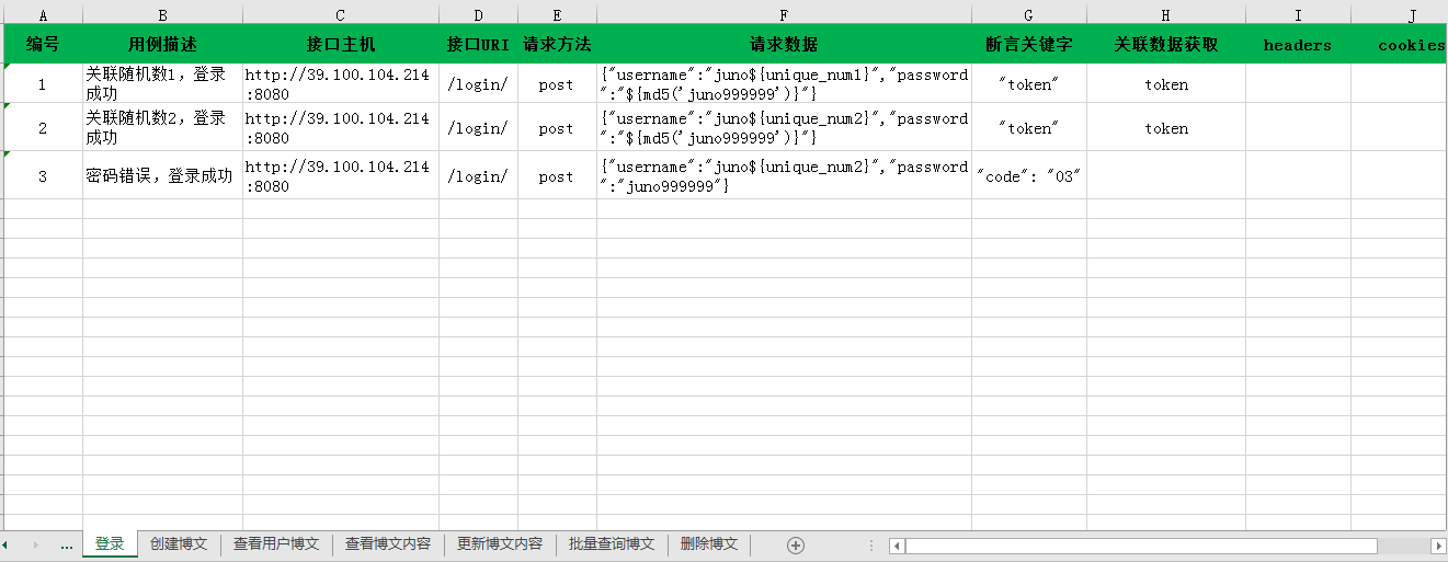 Interface automation test framework: pytest+allure+excel