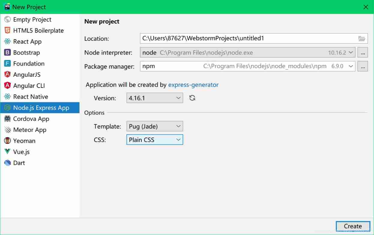 node. JS express connect mysql write webapi Foundation