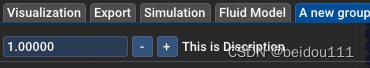 [splishsplash] about how to receive / display user parameters, MVC mode and genparam on GUI and JSON