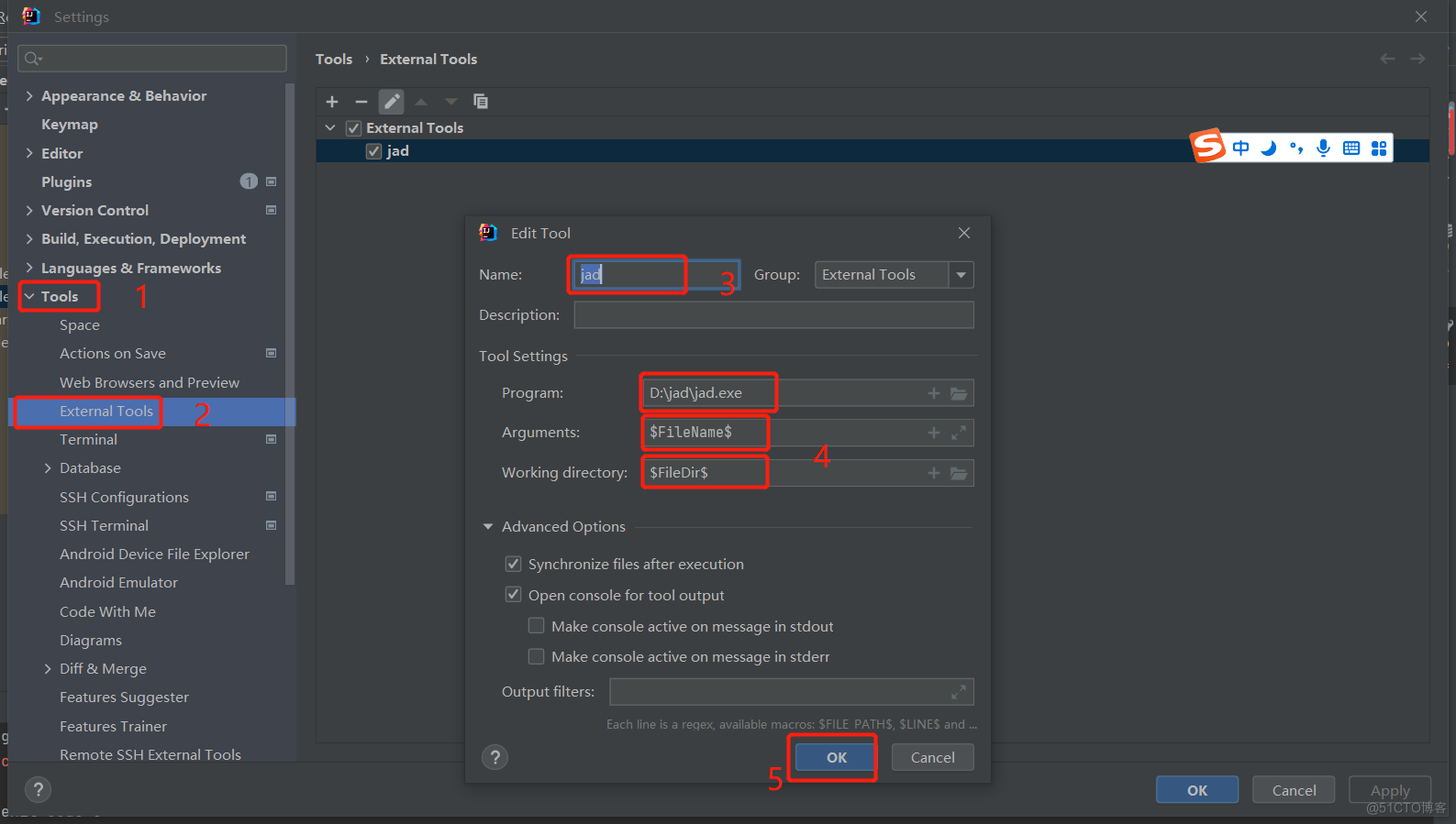 JAD Installation 、 Configuration and integration IDEA_ environment variable _06