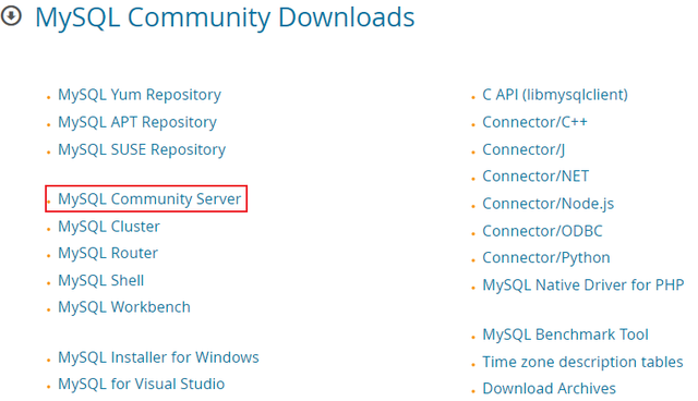 MySql The most detailed download tutorial 