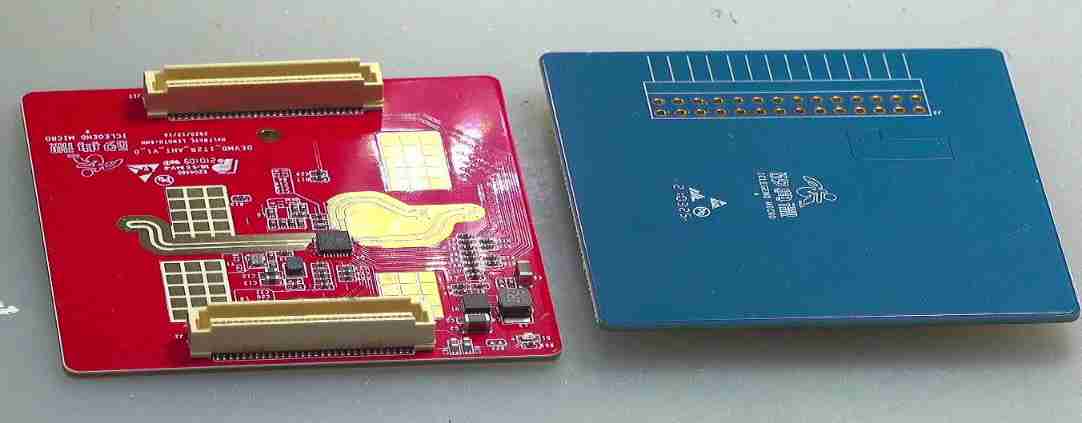 ▲ chart 1.1.1 Signal processing board in the module （ Left ） And interface board （ Right ）