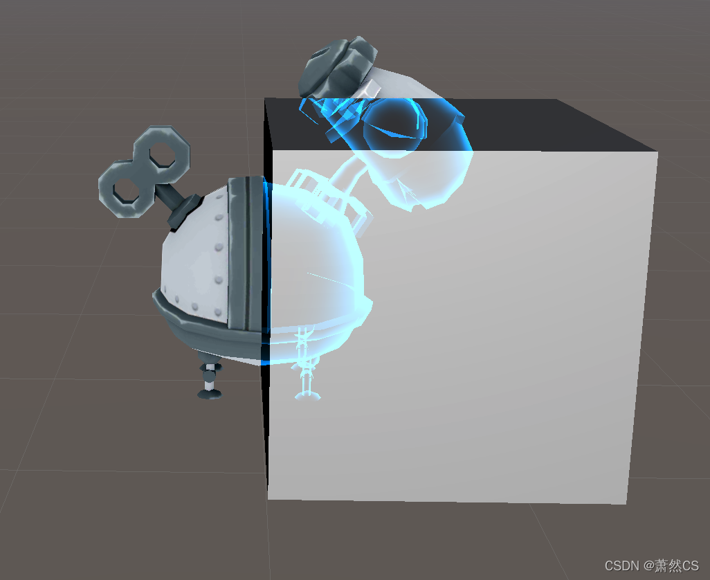 [unity shader] insert pass to realize the X-ray perspective effect of model occlusion