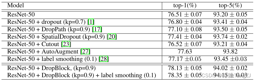 Pytorch convolution network regularization dropblock