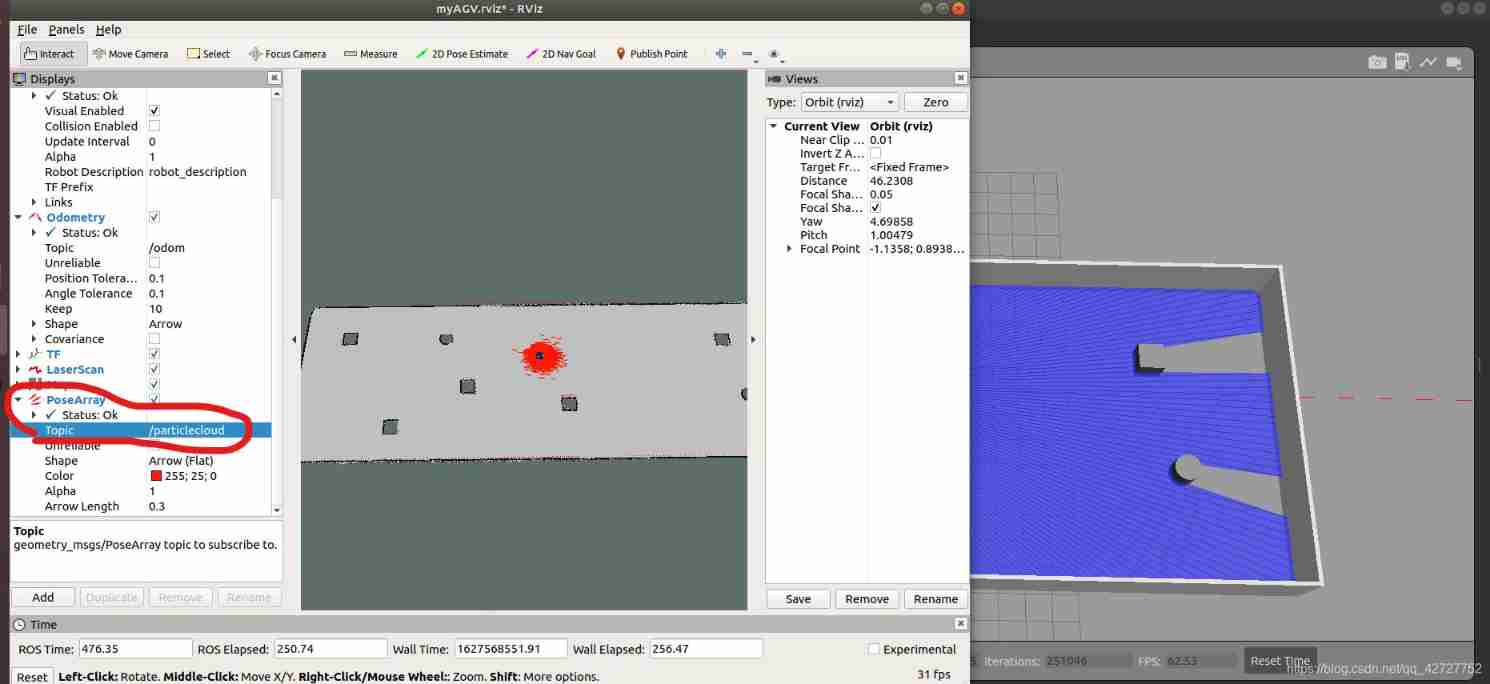 5 ROS simulation modeling (4-navigation navigation simulation)