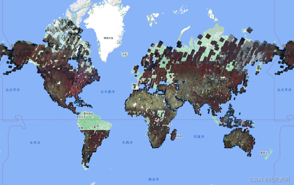 Google Earth engine (GEE) -- 1975 dataset of Landsat global land survey