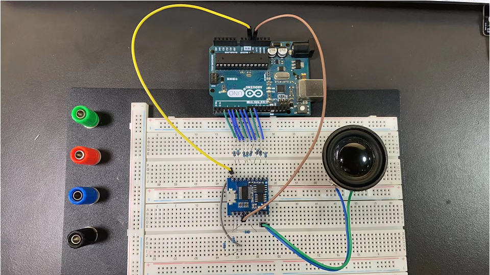 Arduino dy-sv17f automatic voice broadcast