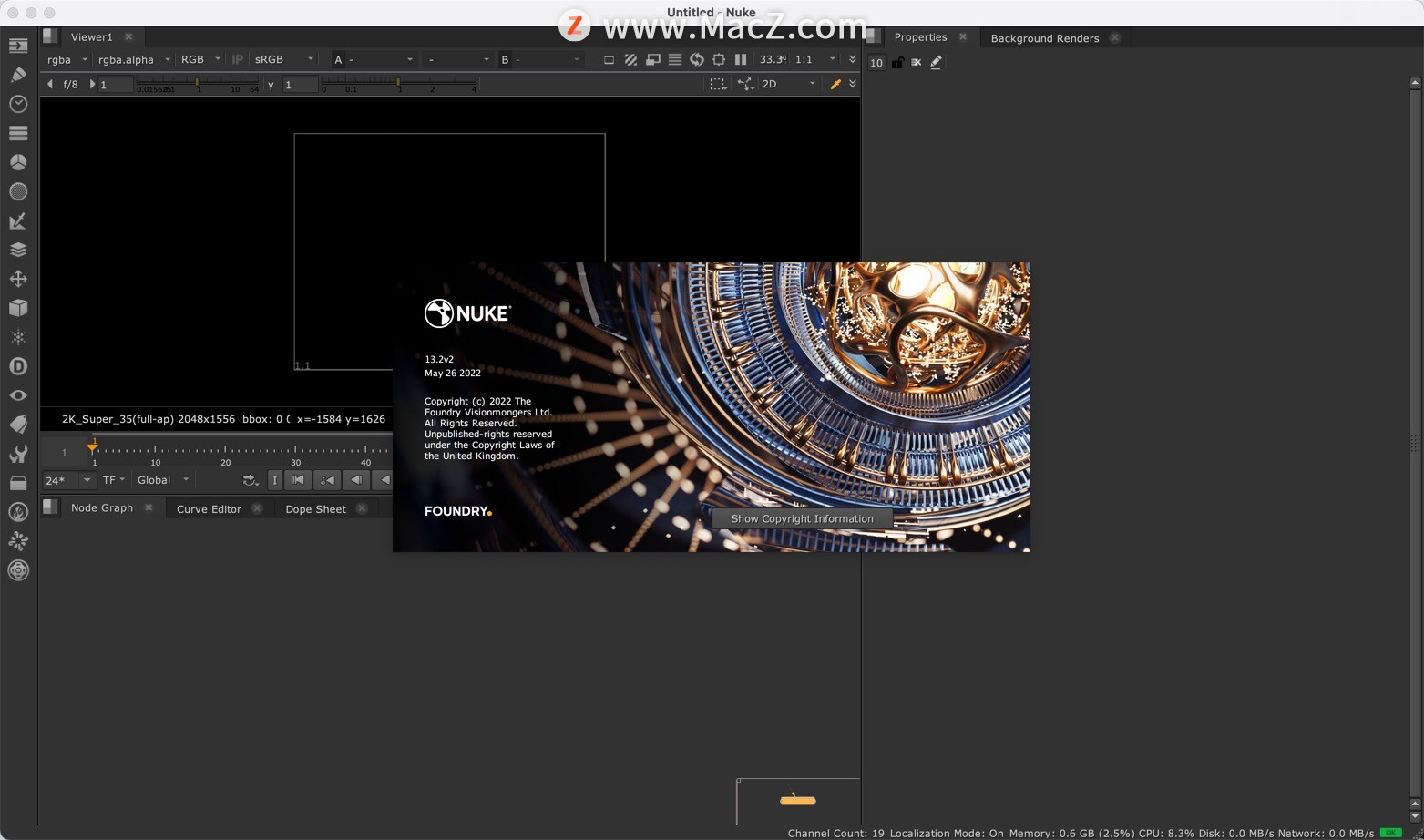 制作视频特效必备工具:NUKE 13