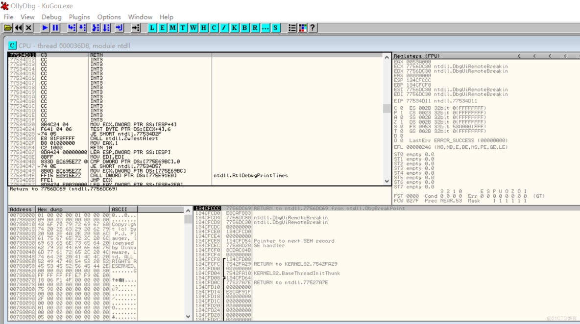  Introduction to reverse learning - Excellent assembly and debugging tools OllyDbg_ Debugging tools _08