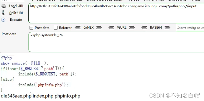 Web vulnerability - File Inclusion Vulnerability of file operation