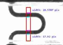 Measurement fitting based on Halcon learning [i] fuse Hdev routine