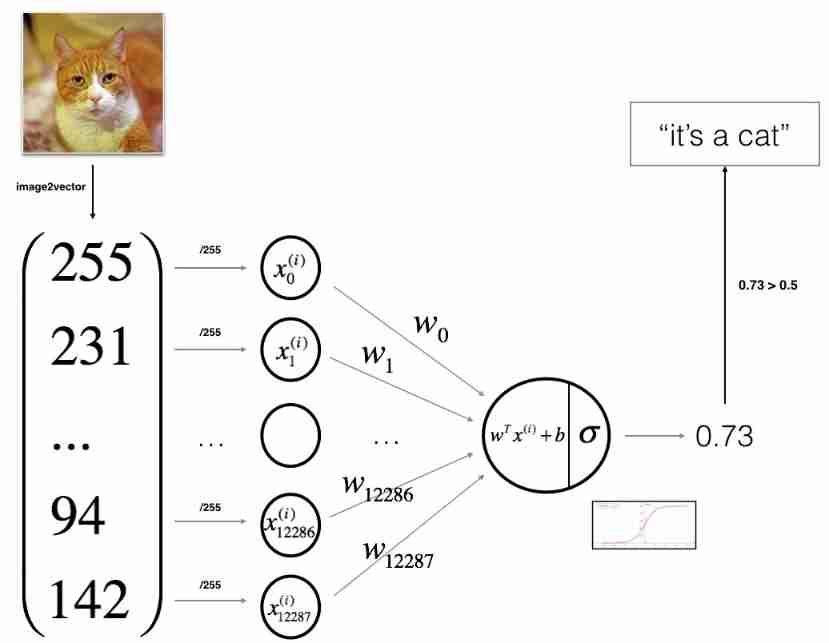 Logistic regression: the most basic neural network