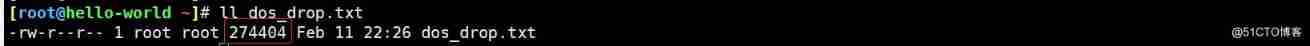  solve DOS Attack * Hit production case _ The number of connections _05