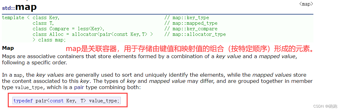 Learn to use the basic interface of set and map