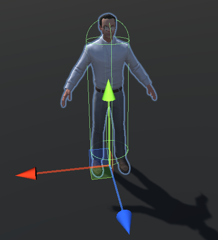 Unity skframework framework (24), avatar controller third person control