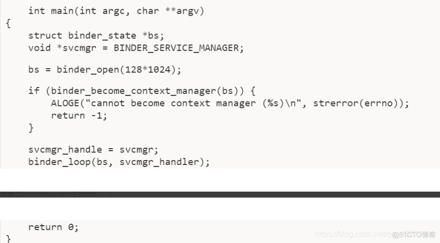 Binder Communication process and ServiceManager The creation process _ client _03