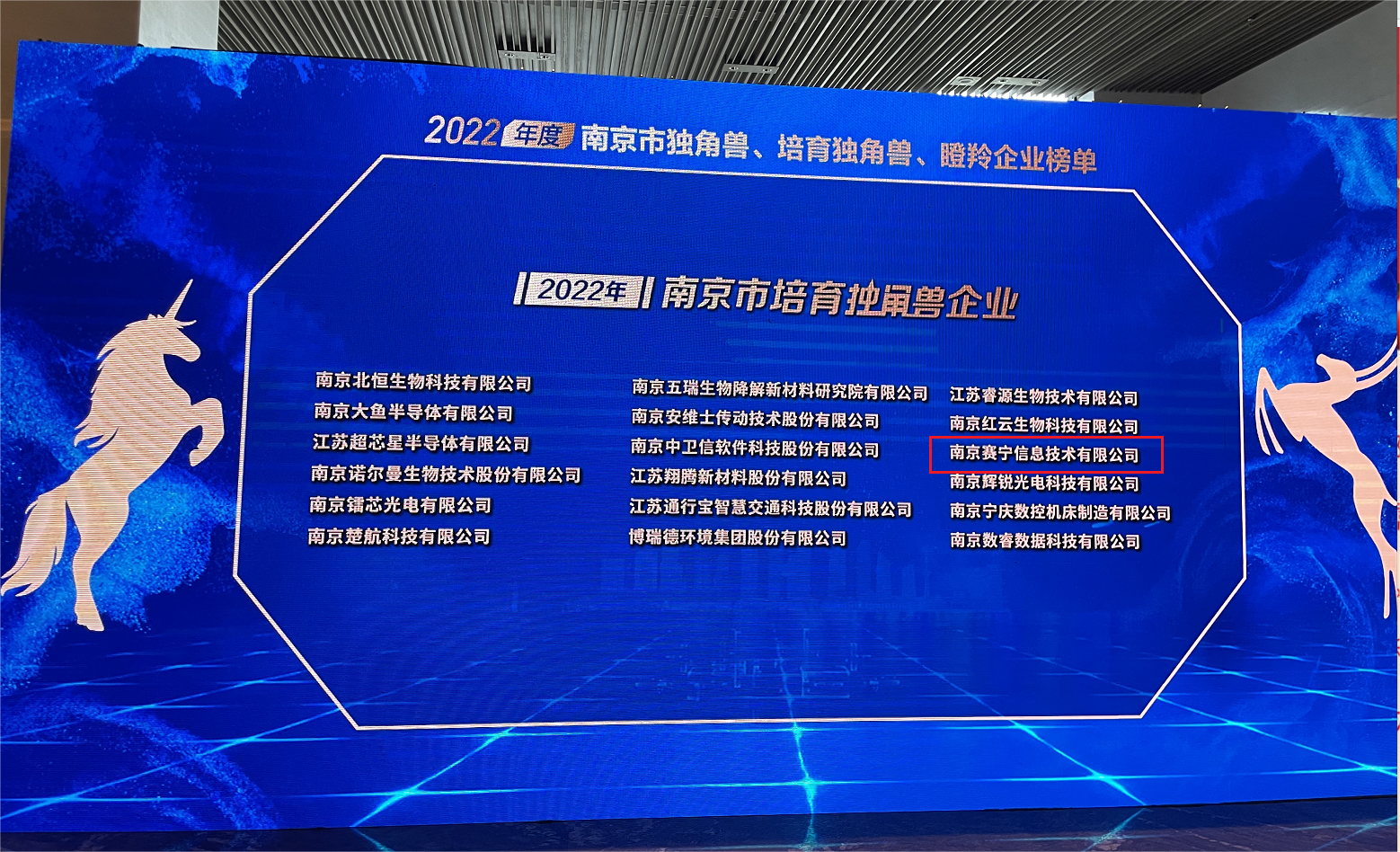 再获殊荣 | 赛宁网安入选2022年度“培育独角兽”企业榜单