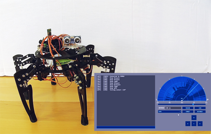 arduino 六足动物