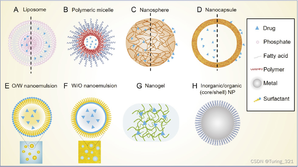  Classic nano drug delivery system 