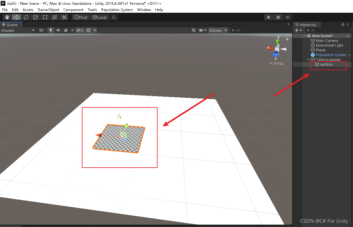 Unity插件：使用PopulationSystem制作行走交流的路人