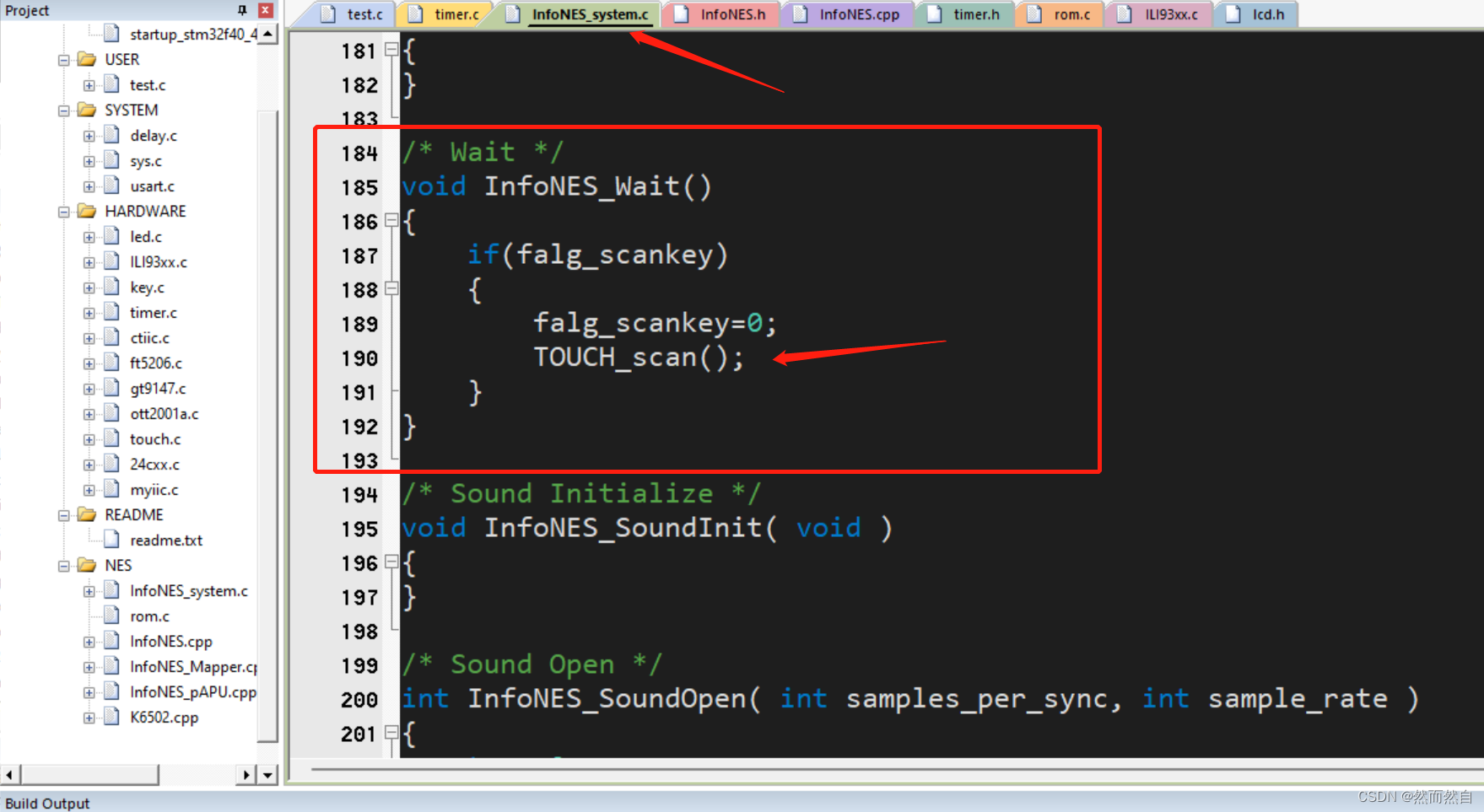 Migrate Infones to stm32