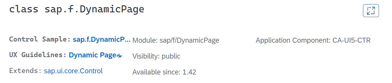 SAP UI5 DynamicPage 控件介紹