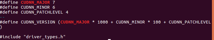 Ubantu check cudnn and CUDA versions