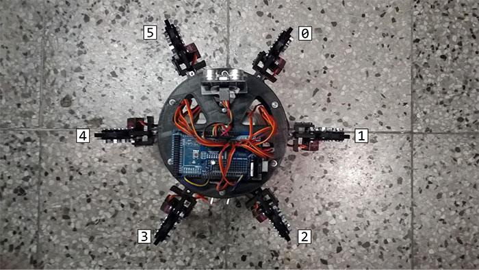 arduino hexapod