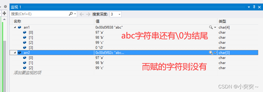 c语言—数组