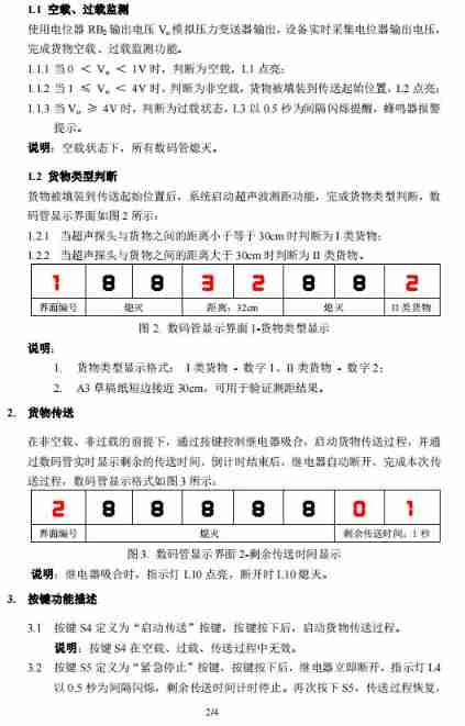 The intelligent material transmission system of the 6th National Games of the Blue Bridge Cup