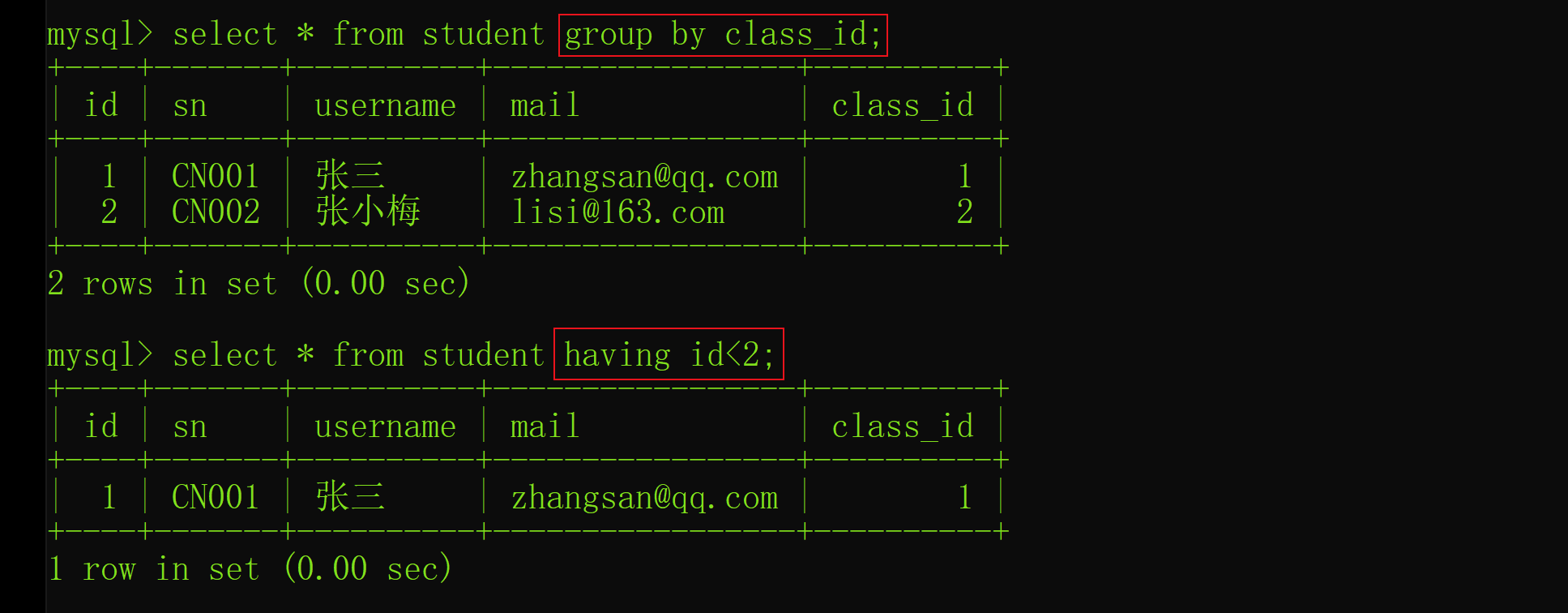 面试突击62：group by 有哪些注意事项？