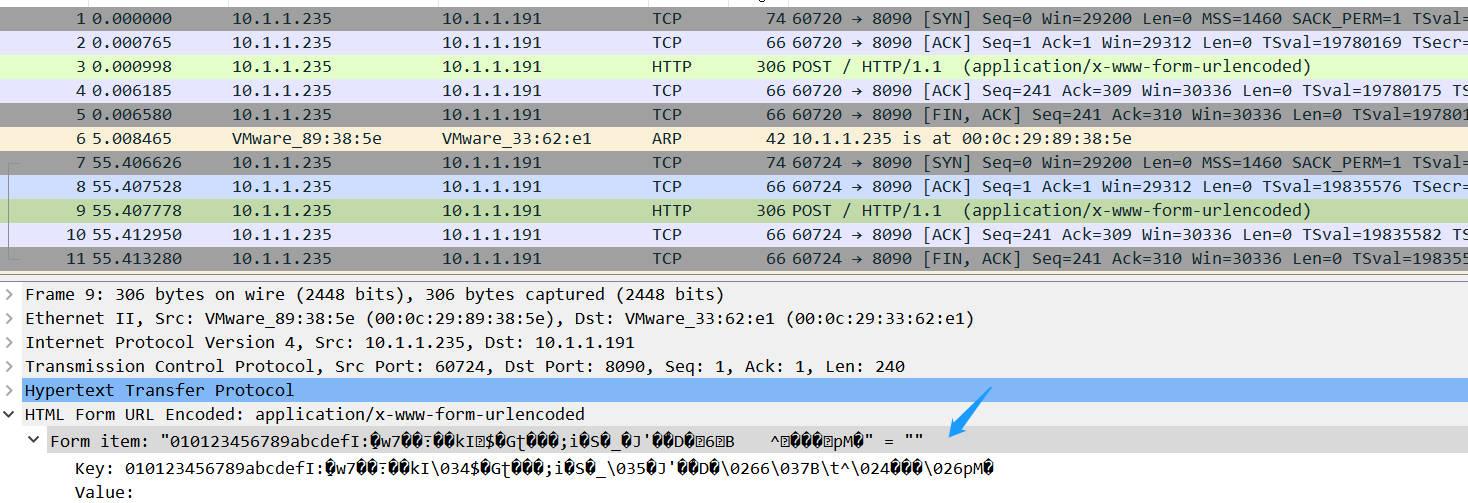 Wireshark analyzes packet capture data * cap