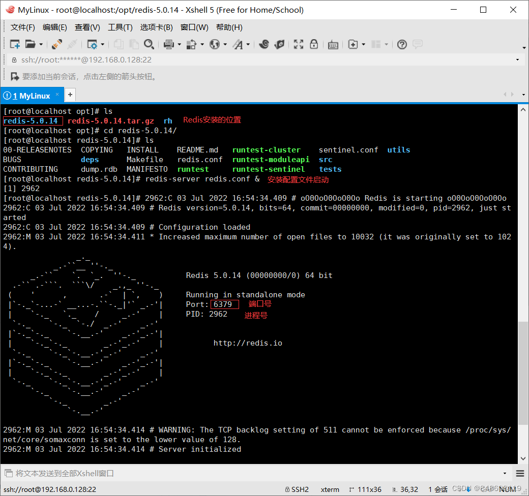 Windows connects redis installed on Linux