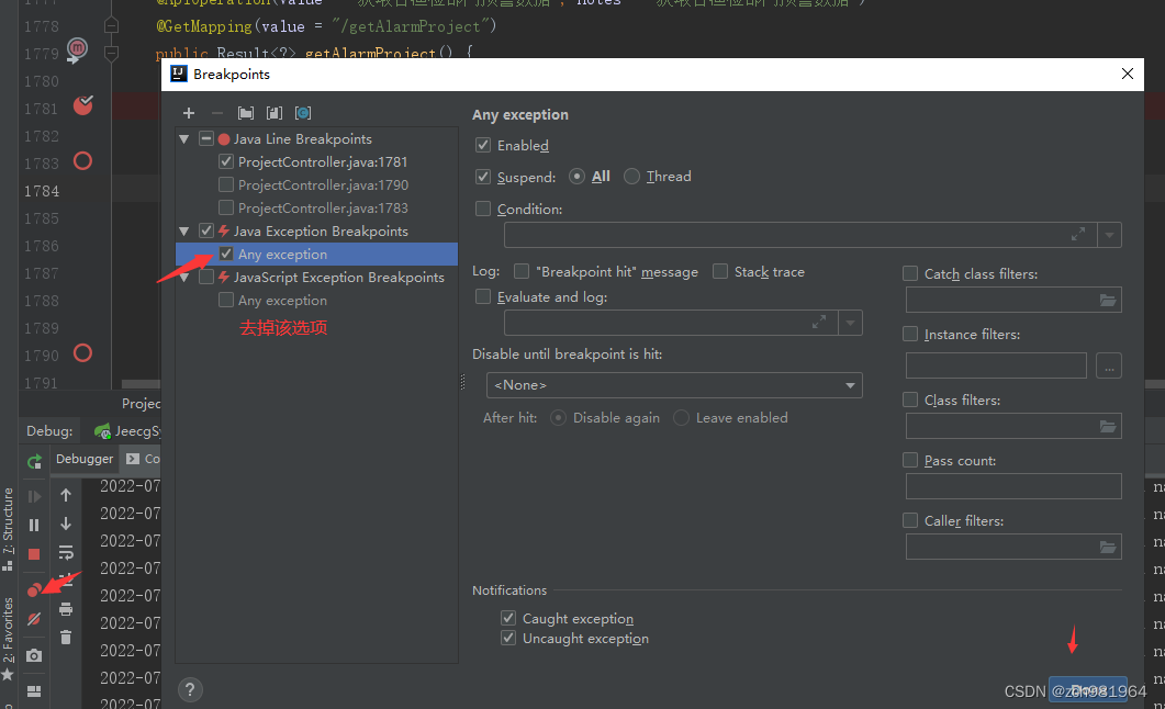 idea用debug调试出现com.intellij.rt.debugger.agent.CaptureAgent，导致无法进行调试