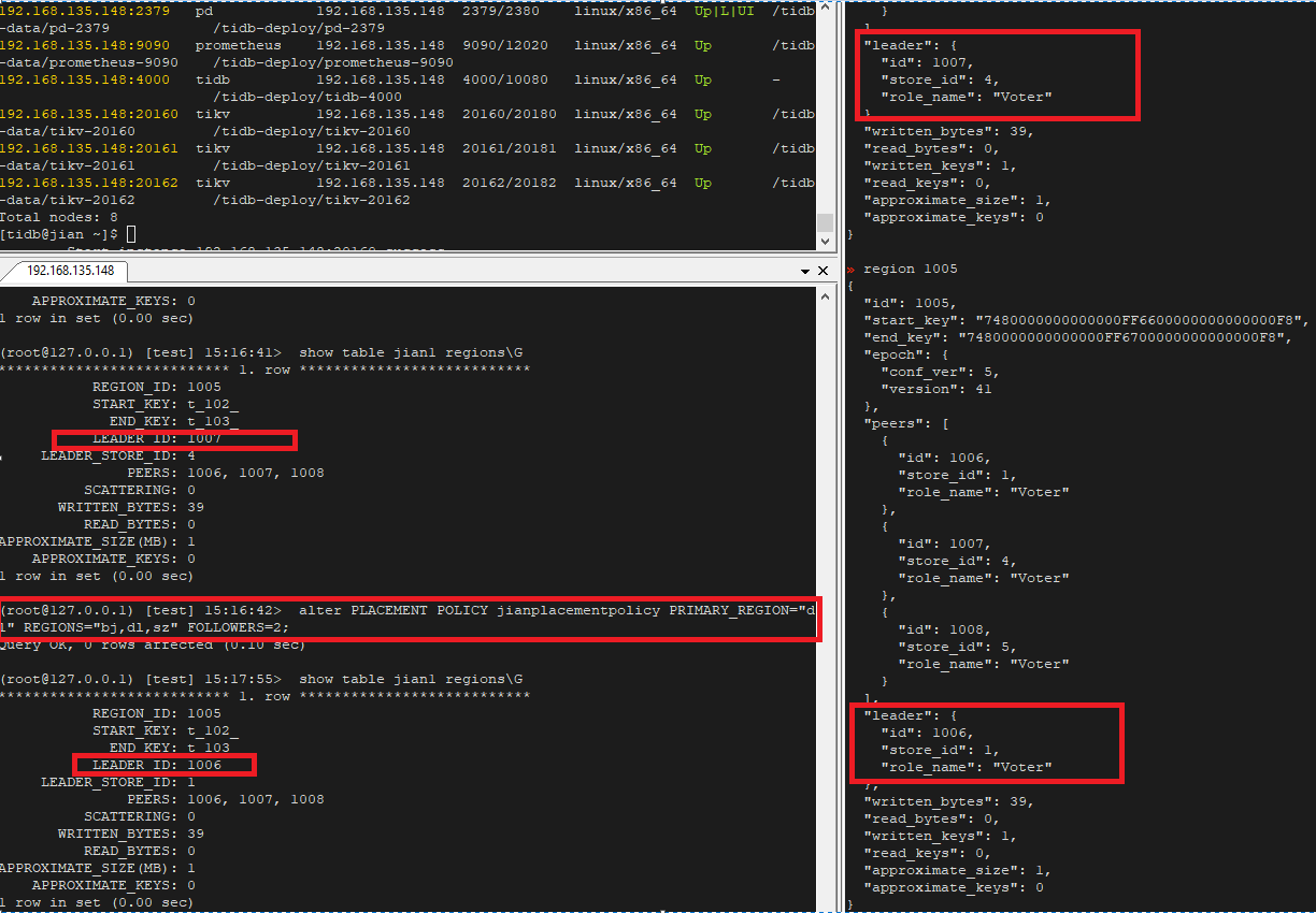 TiDB 6.0 Placement Rules In SQL 使用实践