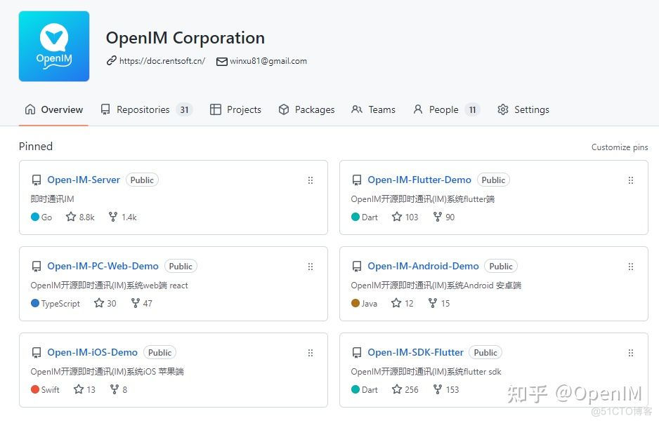 收藏-即时通讯(IM)开源项目OpenIM-功能手册