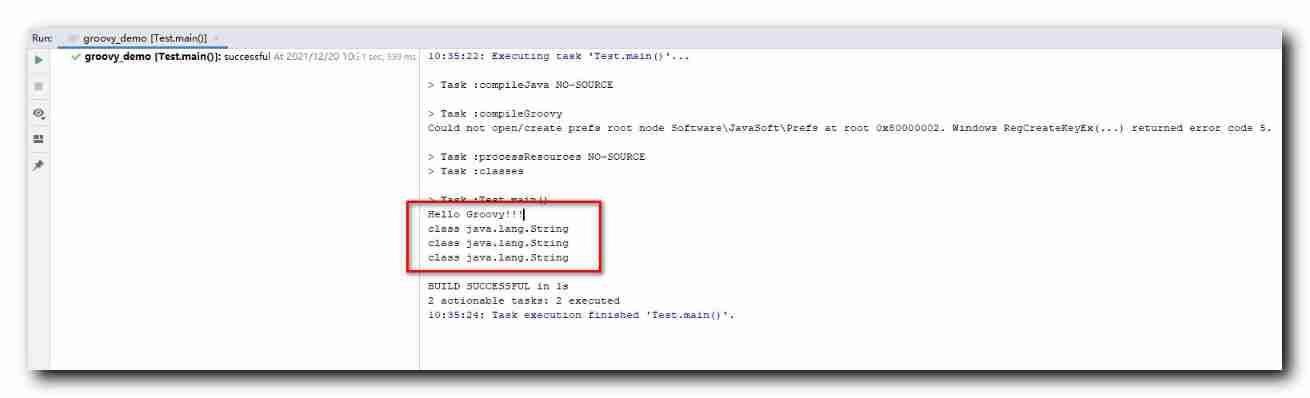 [groovy] string (string type variable definition | character type variable definition)