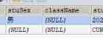 Basic operations of databases and tables ----- modifying data tables