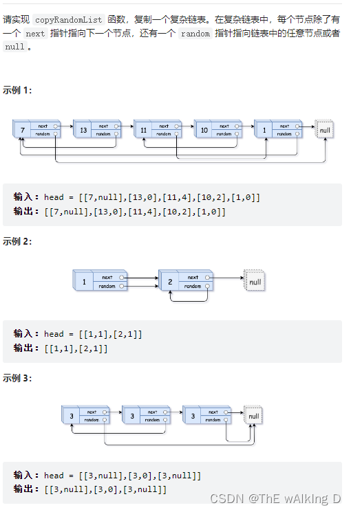 Sword finger offer 35 Replication of complex linked list