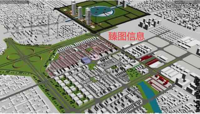 Visualization construction of CIM platform