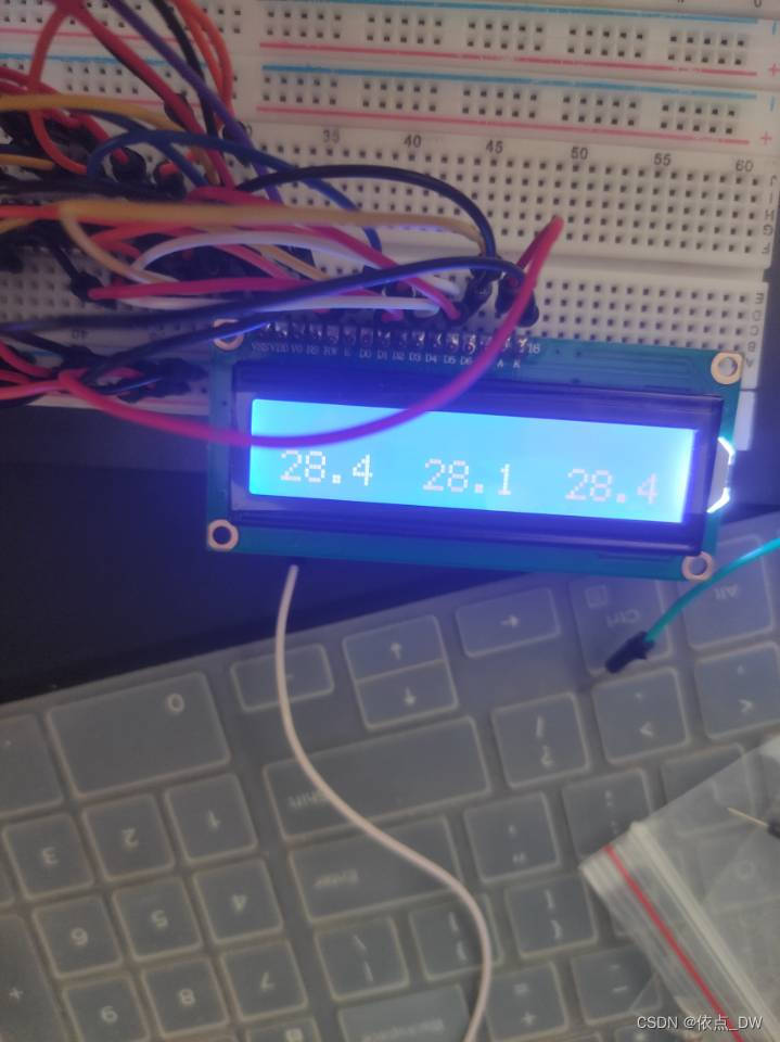 18.[stm32] read the ROM of DS18B20 temperature sensor and realize multi-point temperature measurement