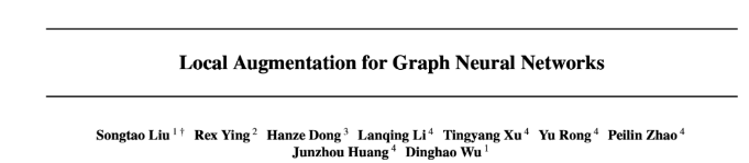 ICML 2022 | 图神经网络的局部增强