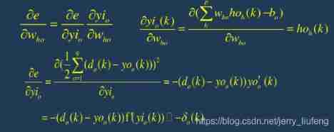  Partial derivative of the output 