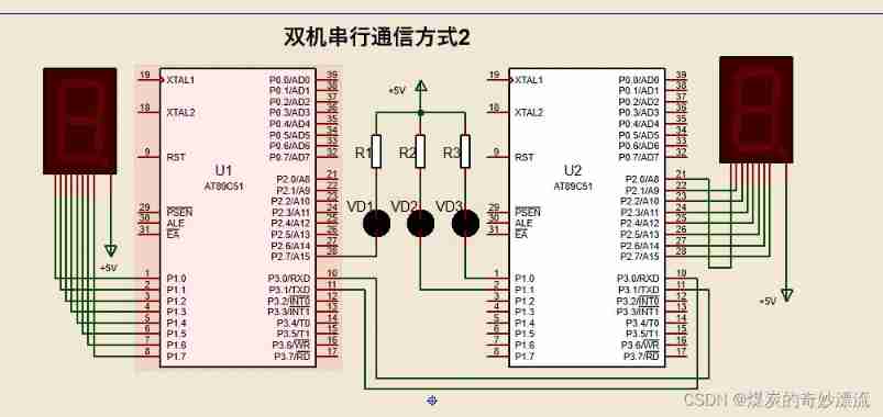 Proteus -- Serial Communication parity flag mode